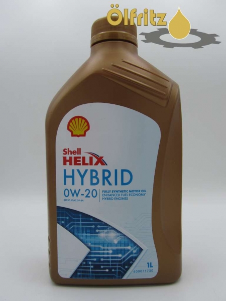 Shell Helix Hybrid 0W-20 Motoröl 1l